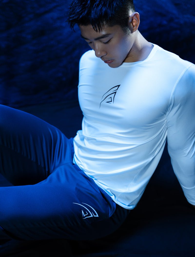 ArcTech™ 流線核心機能上衣 (鐵灰) - AROAK 機能健身服飾 | 專為健人打造