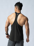 ArcTech™ 機能細肩挖背訓練背心 (碳黑) - AROAK 機能健身服飾 | 專為健人打造