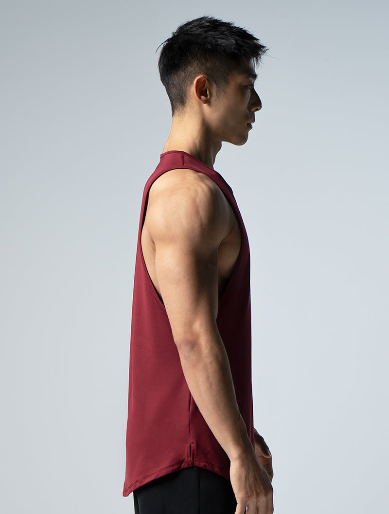 ArcTech™ AROAK CREW機能背心 (酒紅) - AROAK 機能健身服飾 | 專為健人打造