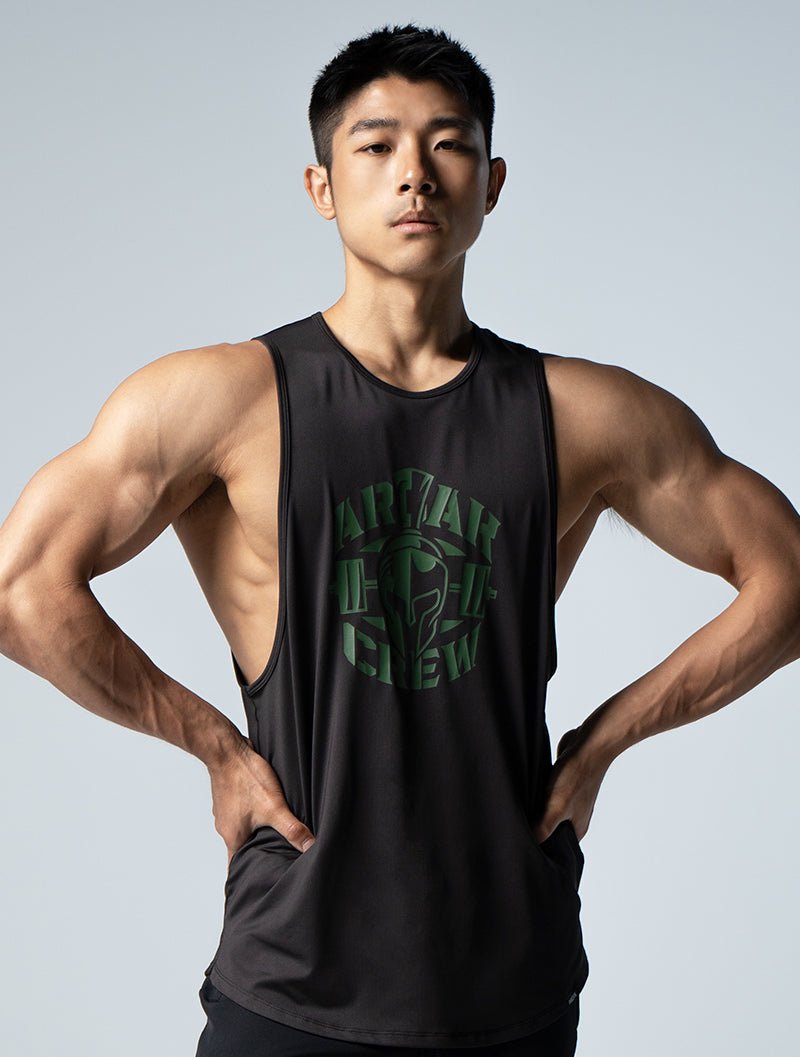 ArcTech™ AROAK CREW機能背心 (黑) - AROAK 機能健身服飾 | 專為健人打造