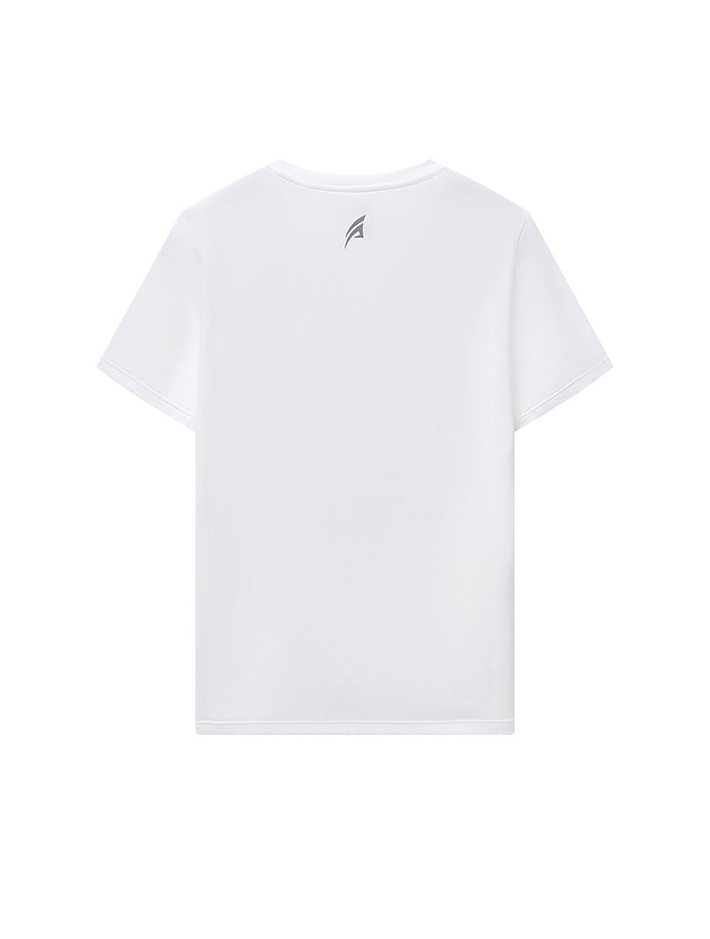 ArcTech™ 基礎訓練上衣@ (白) - AROAK 機能健身服飾 | 專為健人打造