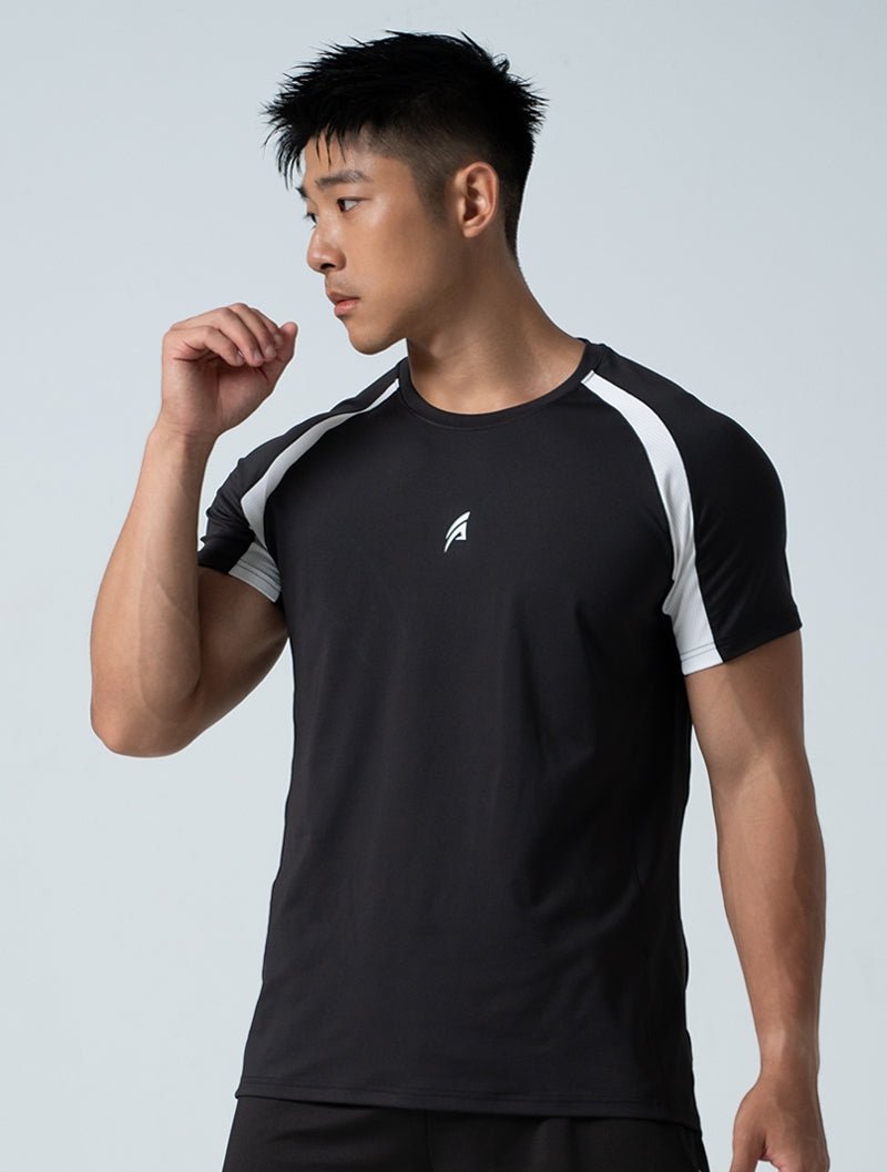 ArcTech™-BTH 訓練短袖上衣 (黑) - AROAK 機能健身服飾 | 專為健人打造