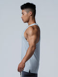 ArcTech™ Elite剪接挖背訓練背心 (淺灰) - AROAK 機能健身服飾 | 專為健人打造