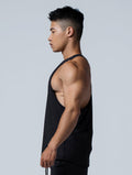 ArcTech™ Elite 細肩挖背訓練背心 (黑) - AROAK 機能健身服飾 | 專為健人打造
