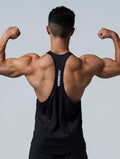 ArcTech™ Elite 細肩挖背訓練背心 (黑) - AROAK 機能健身服飾 | 專為健人打造