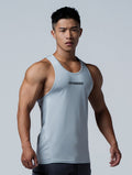 ArcTech™ Elite剪接挖背訓練背心 (淺灰) - AROAK 機能健身服飾 | 專為健人打造