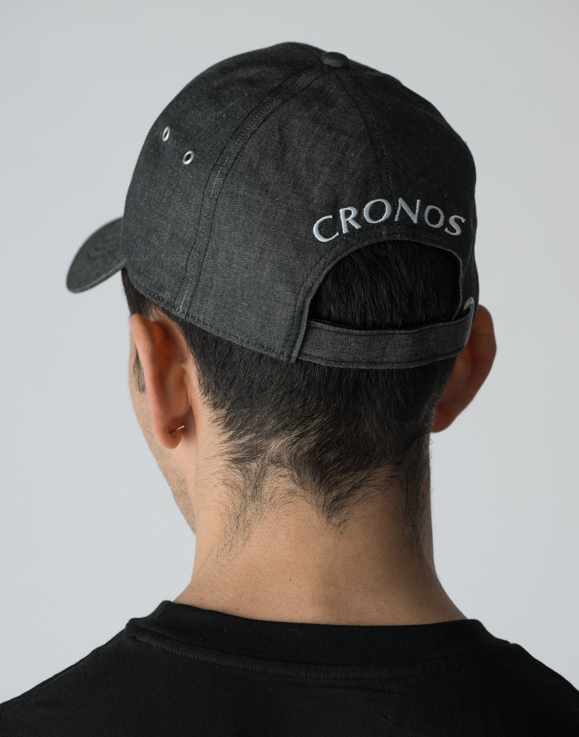 CRONOS 文字帽 (黑) - AROAK 機能健身服飾 | 專為健人打造