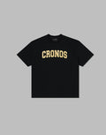 CRONOS 落肩T恤 (黑金) - AROAK 機能健身服飾 | 專為健人打造