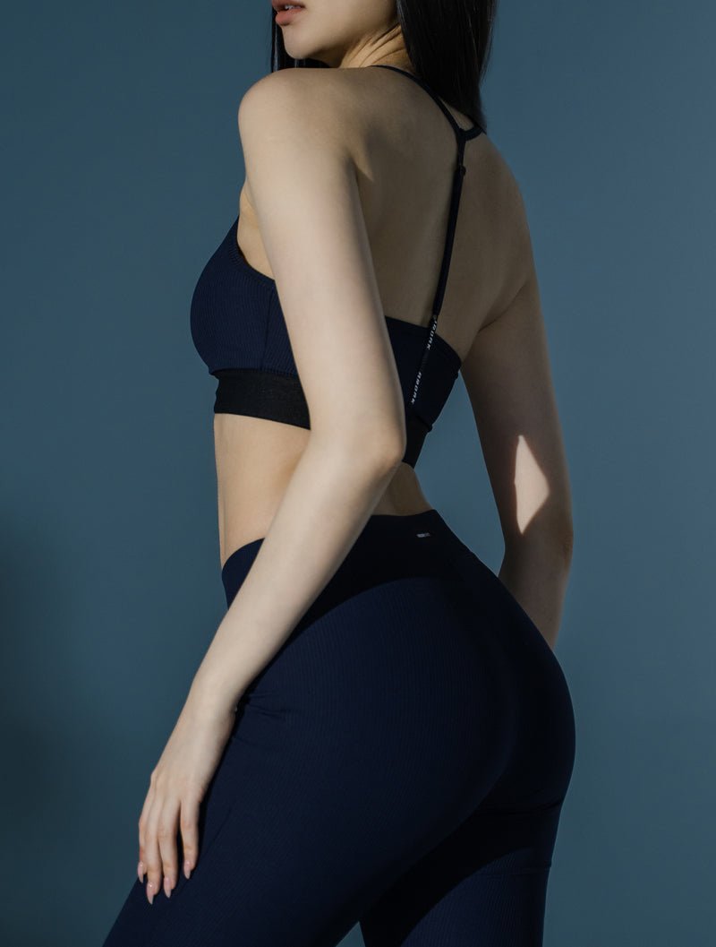 Curvy™-RIB ネックストラップ ホルターネック 美胸 ブラトップ 25-1