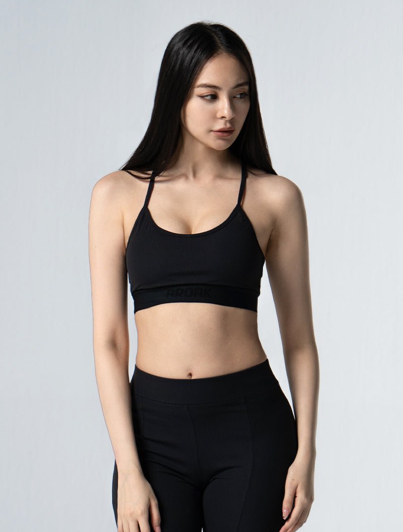 Curvy™-RIB ネックストラップ ホルターネック 美胸 ブラトップ 25-1