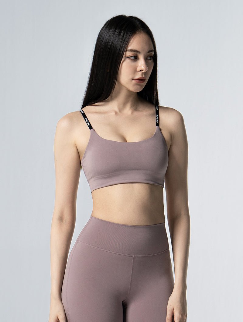 Doux™ 聚焦調節運動內衣 24 - 1 (煙燻粉) - AROAK 機能健身服飾 | 專為健人打造