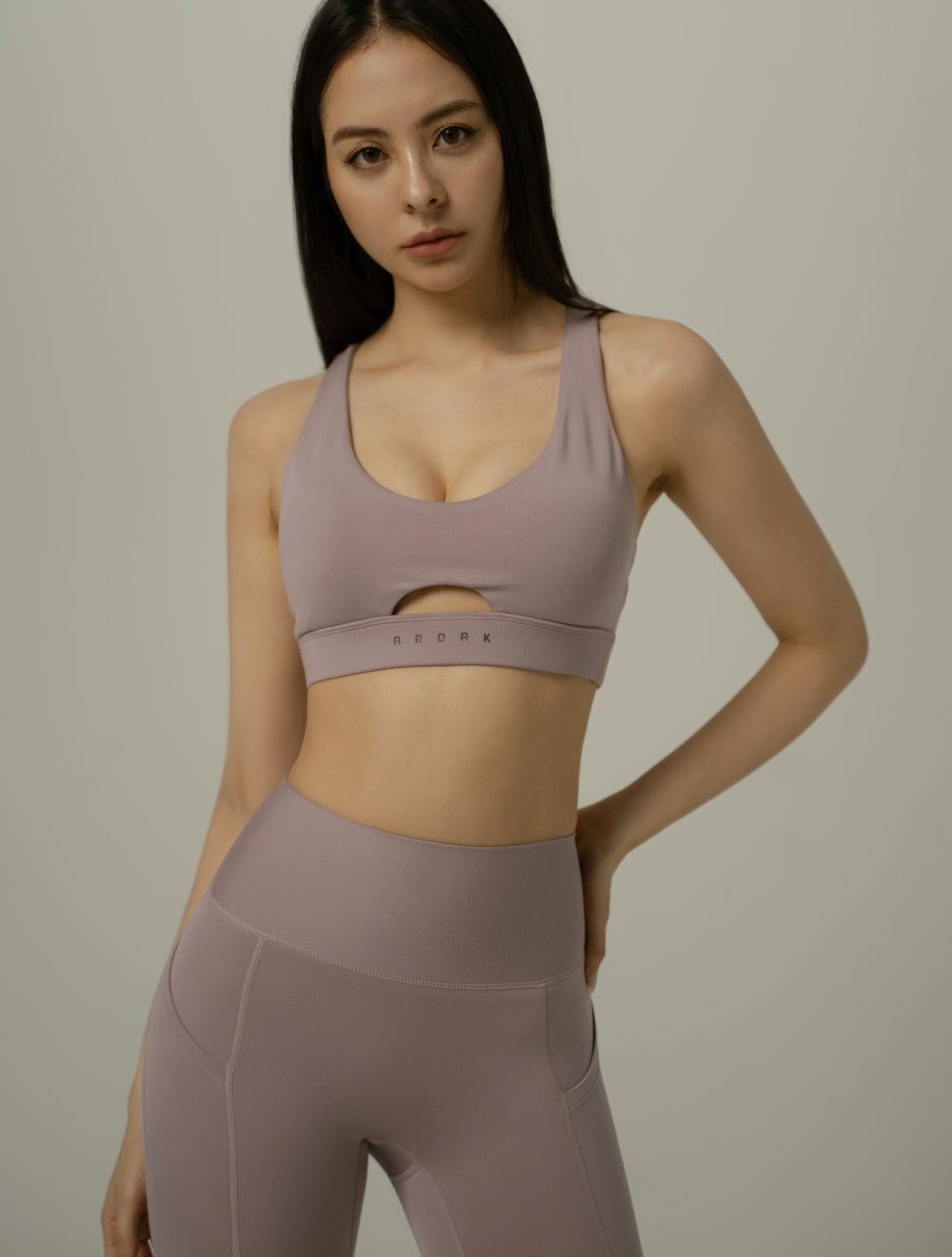 Doux™ 律動交織Bra Top (藍紫)25 - 2 - AROAK 機能健身服飾 | 專為健人打造