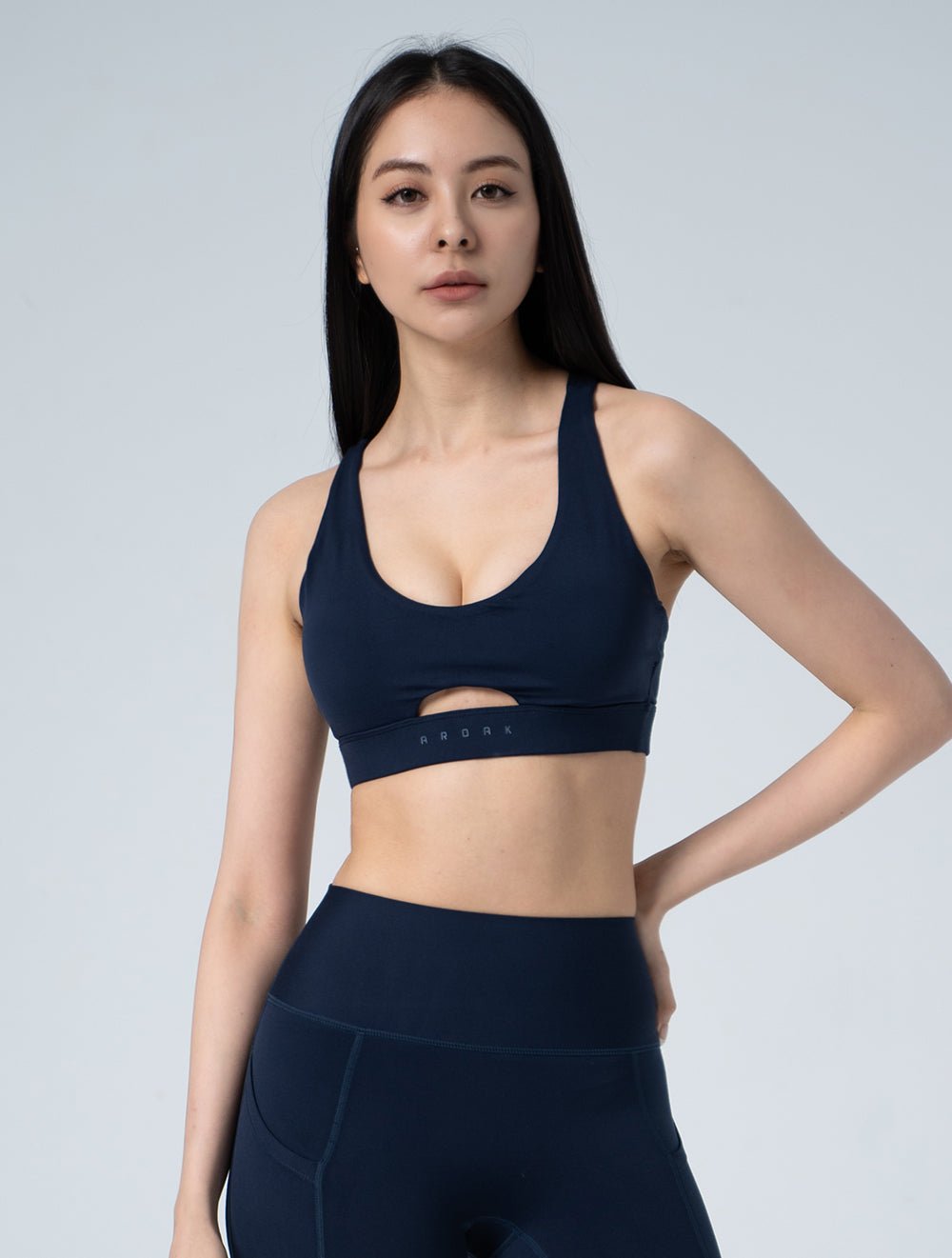 Doux™ 律動交織Bra Top (藍紫)25 - 2 - AROAK 機能健身服飾 | 專為健人打造
