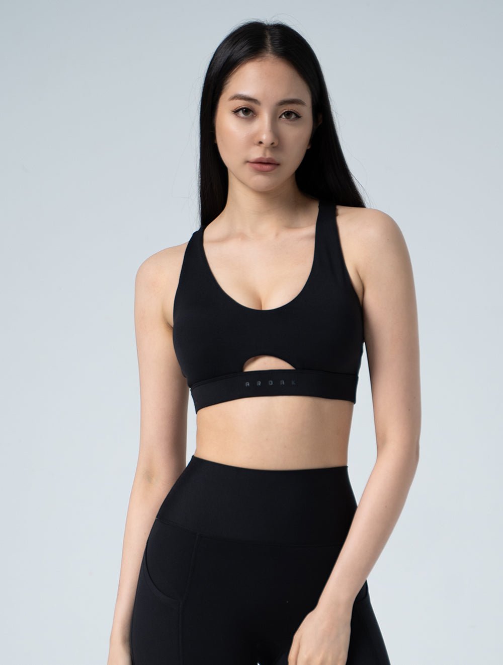 Doux™ 律動交織Bra Top (黑)25 - 2 - AROAK 機能健身服飾 | 專為健人打造
