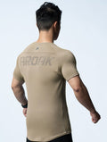 FluxFit™ 腋下拼接訓練上衣 (荳寇棕) - AROAK 機能健身服飾 | 專為健人打造