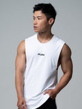 FluxFit™ LOGO沖孔訓練背心 (白) - AROAK 機能健身服飾 | 專為健人打造