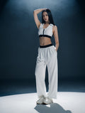 Lumin™ Polo美型領前拉式Bra Top 25 - 1 (黑) - AROAK 機能健身服飾 | 專為健人打造