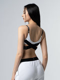 Lumin™ Xross鬆緊美背BraTop 25 - 1 (白) - AROAK 機能健身服飾 | 專為健人打造