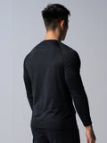 NAP™ - Twist 極致觸感流線動能上衣 (麻花黑) - AROAK 機能健身服飾 | 專為健人打造
