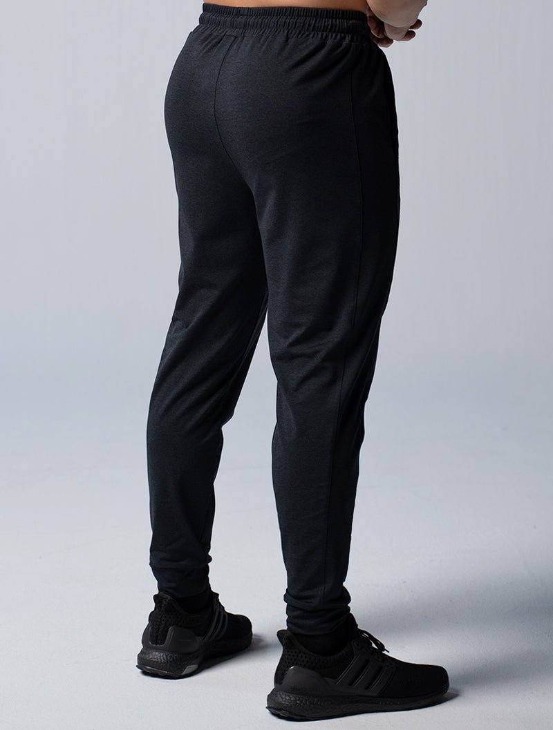 NAP™ - Twist 極致觸感流線長褲 (麻花黑) - AROAK 機能健身服飾 | 專為健人打造