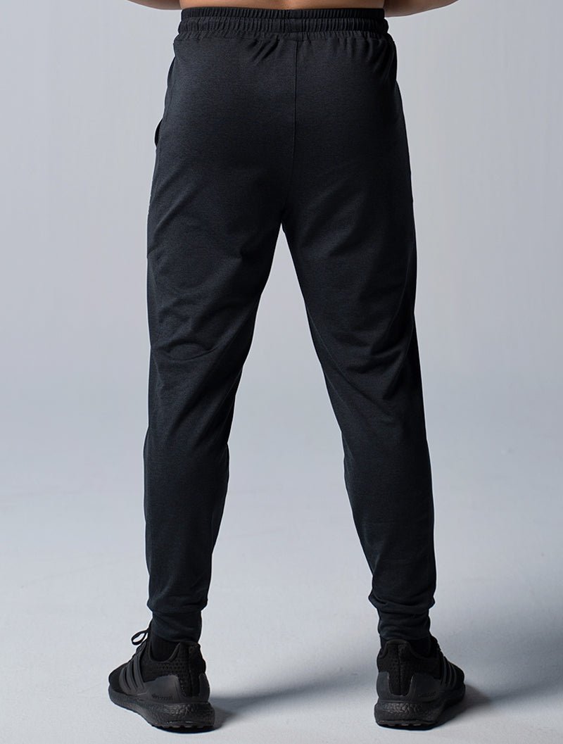 NAP™ - Twist 極致觸感流線長褲 (麻花黑) - AROAK 機能健身服飾 | 專為健人打造