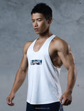 哥吉拉爭霸之戰機能背心 (白) - AROAK 機能健身服飾 | 專為健人打造