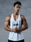哥吉拉爭霸之戰機能背心 (白) - AROAK 機能健身服飾 | 專為健人打造