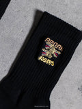 哥吉拉 - 王者基多拉襪子 (黑) - AROAK 機能健身服飾 | 專為健人打造