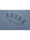 SIRO™ - AP 發泡OVERSIZED機能SIRO短袖上衣 (灰藍) - AROAK 機能健身服飾 | 專為健人打造