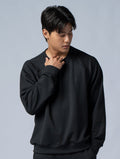 SIRO™ - Dual 拉克蘭袖休閒上衣 (黑) - AROAK 機能健身服飾 | 專為健人打造