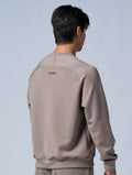 SIRO™ - Dual 拉克蘭袖休閒上衣 (棕卡其) - AROAK 機能健身服飾 | 專為健人打造