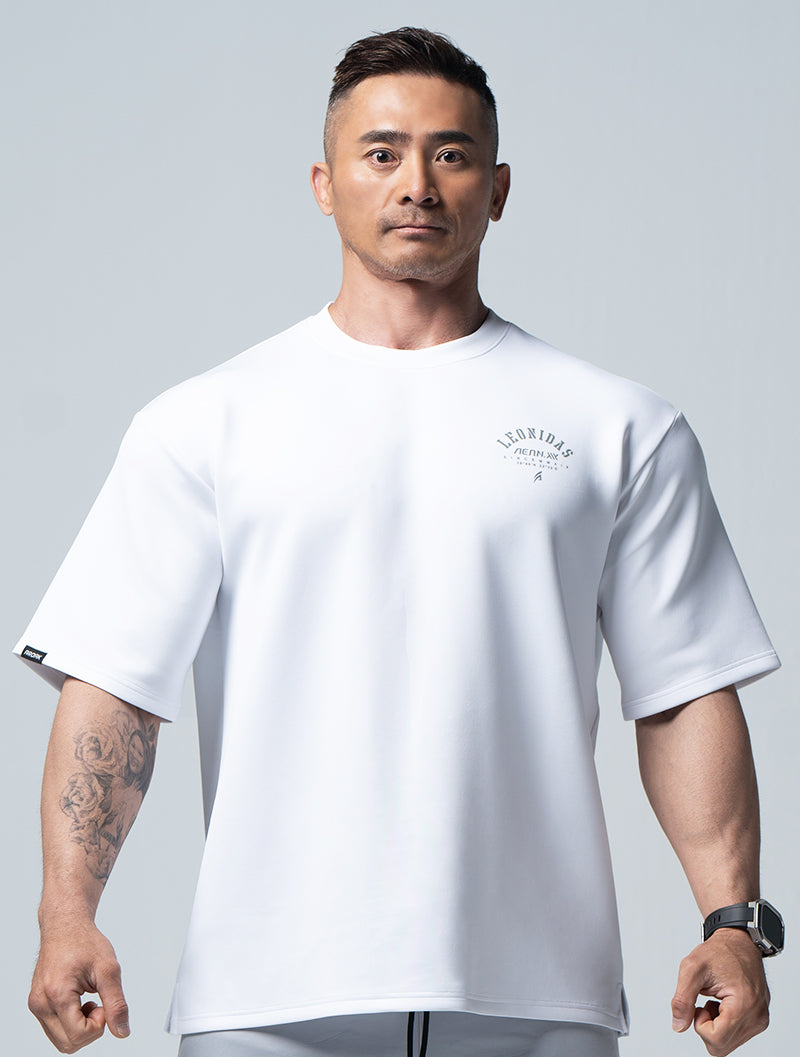 AirFlex™ 列奧尼達 OVERSIZED機能短袖訓練上衣 (白)