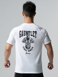TENCEL™ - SGL 王者試煉拉克蘭袖上衣 (白) - AROAK 機能健身服飾 | 專為健人打造