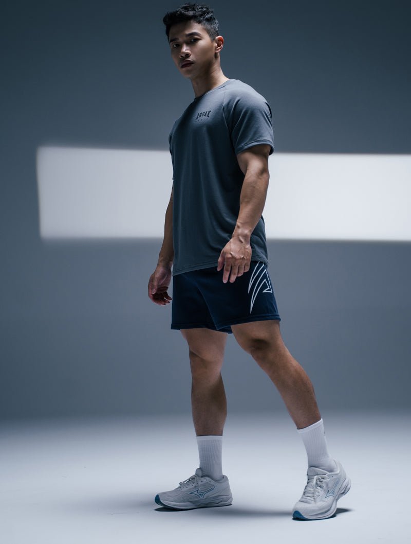 TENCEL™ - SGL 王者試煉拉克蘭袖上衣 (白) - AROAK 機能健身服飾 | 專為健人打造