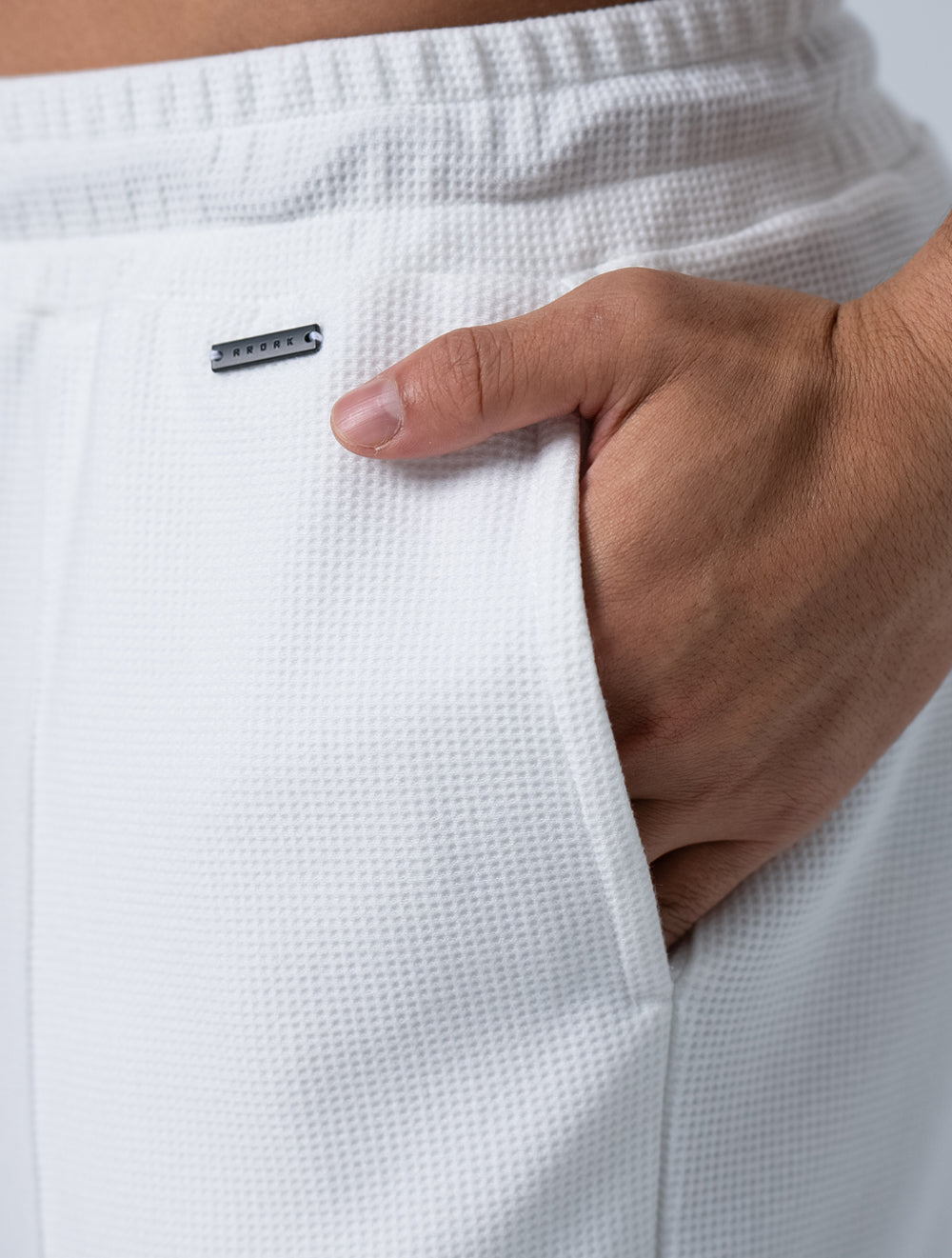 Wafflux™ 雲感錐型長褲 (黑) - AROAK 機能健身服飾 | 專為健人打造